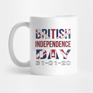 British Independence Day Brexit January 2020 Mug